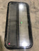 Used Black Radius Opening Window : 41 1/2" W x 19 1/2" H x 2" D - Young Farts RV Parts