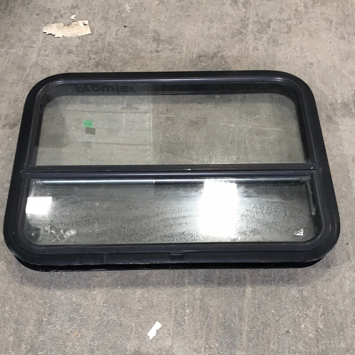 USED Black Radius Opening Window : 29 3/4" W X 21 3/4" H X 2" D