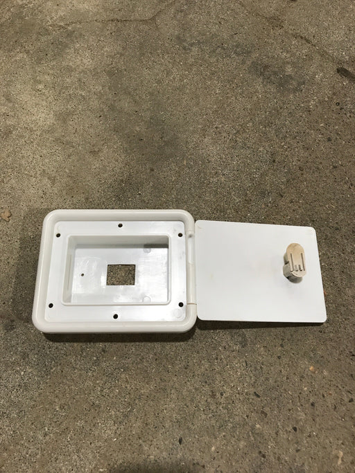 Used 6 1/4" W RV Access Hatch - Young Farts RV Parts