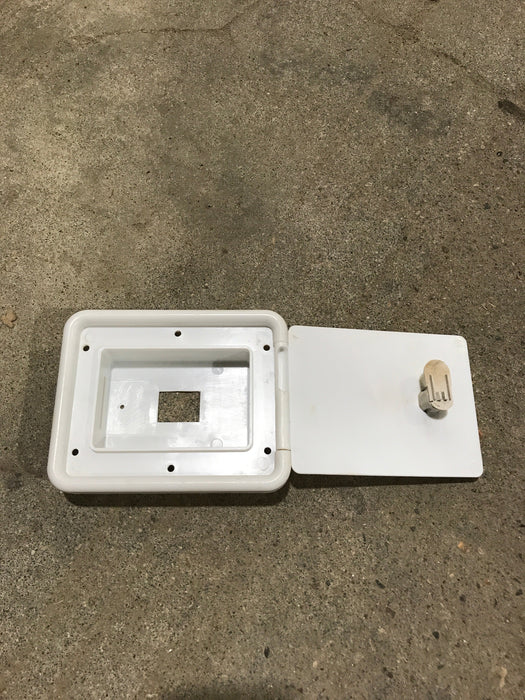 Used 6 1/4" W RV Access Hatch - Young Farts RV Parts
