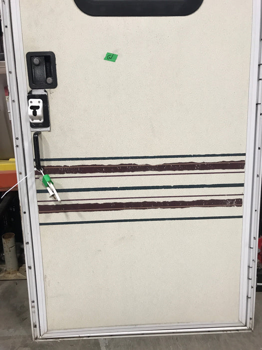 USED Square Corner Entry Door 71 3/4" H x 29 3/4" W X 2 1/4" D