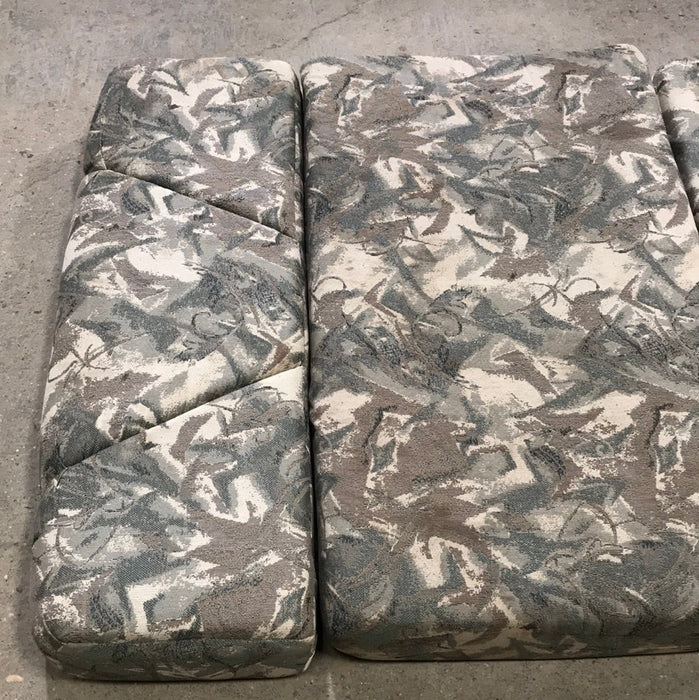 Used Dinette Cushion Set- 4 piece | 2 @ 40" X 23" X 5" D, 2 @ 40" X 14" X 5" D
