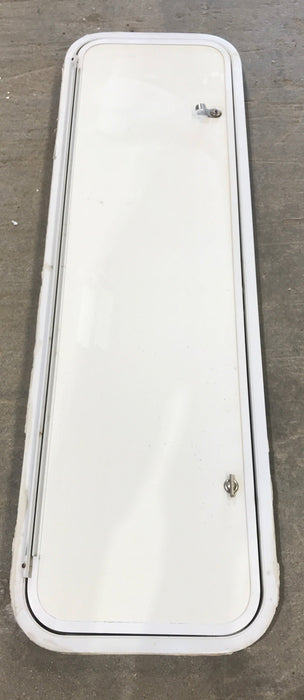 Used Radius Cornered Cargo Door 47 3/4" x 13 3/4" x 3/4" D - Young Farts RV Parts