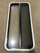 Used Black Radius Opening Window : 41 1/2" W x 19 1/2" H x 2" D - Young Farts RV Parts