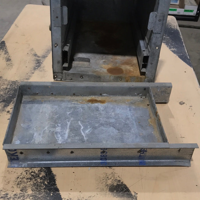 Used Battery Compartment Box with Slide Out Tray
