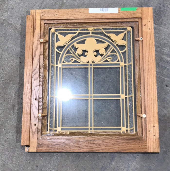 Used RV Cupboard/ Cabinet Door 17" H X 14 3/4" W X 1/2" D - Young Farts RV Parts