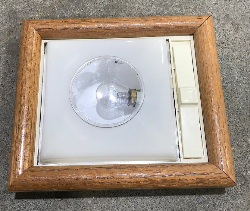 USED Retro RV Interior Light Fixture - SINGLE