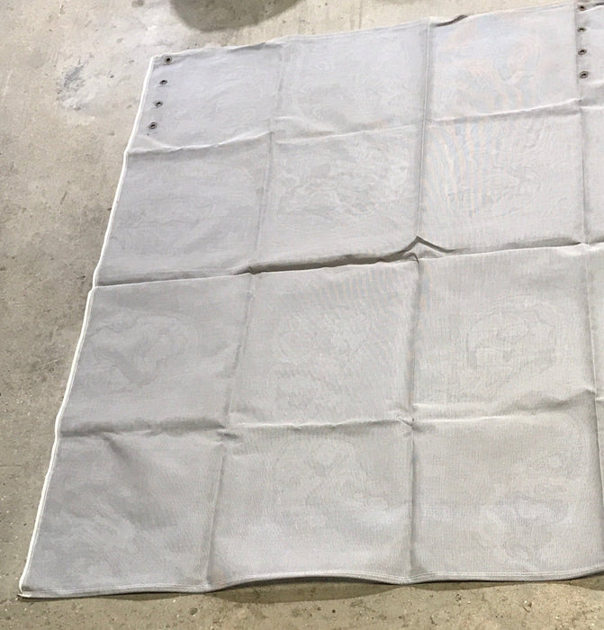 Used Fabric Panel for RV Awning Screen Room - Front Panel