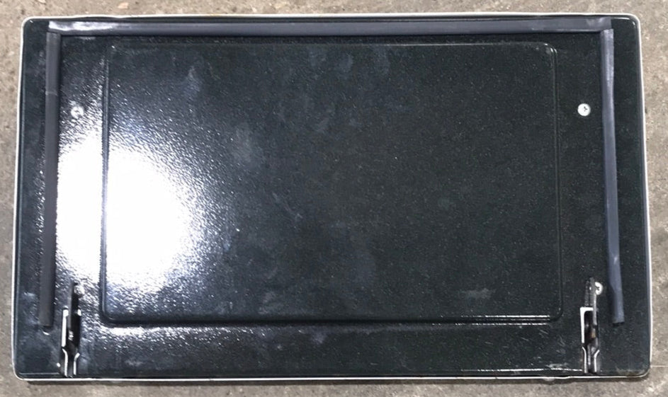 Used Suburban Oven Door - 31146 WHITE - 21" W x 12 1/4" H - Young Farts RV Parts