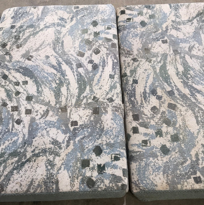 USED Dinette Cushion Set- 4 piece - 2 @ 39" X 25" X 5" D, 2 @ 39" X 12" X 5" D