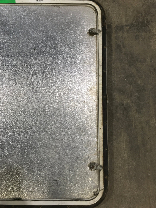 Used Radius Cornered Cargo Door  31 3/4" W  x 21 3/4" H x  1/2" D