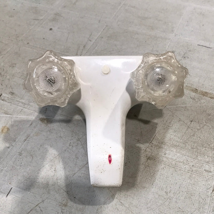 Used 4" Shower Faucet White