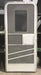 Used RV Radius Corner Entry Door 72" H x 33 1/4" W x 2 1/4" D - Young Farts RV Parts