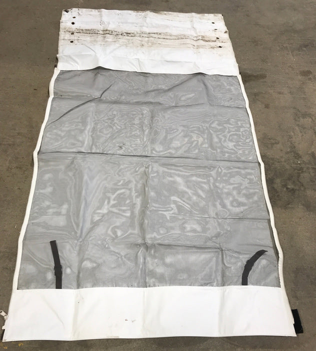 Used Fabric Panel for RV Awning Screen Room - 48"