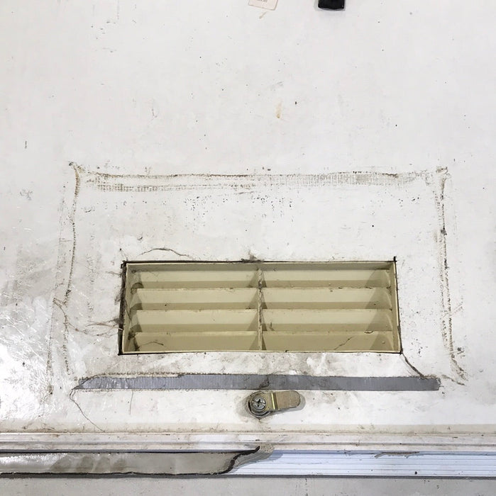 Used Radius Cornered Cargo Door 32 1/4" x 20 1/2" X 1" D - Young Farts RV Parts