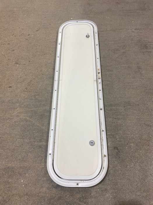Used Radius Corner Cargo Door 35 1/2" W x 7 3/4" H x 3/4" D