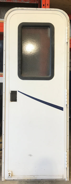 Used RV Radius Entry Door 25 5/8" x 71 1/2"