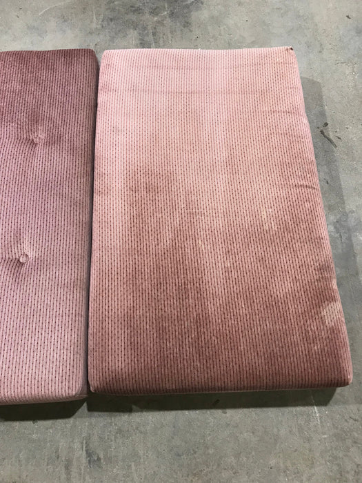 USED 4 piece Dinette Cushion Set - 2 @ 39" X 25" X 4 1/2" D, 2 @ 39" X 12" X 4 1/2" D