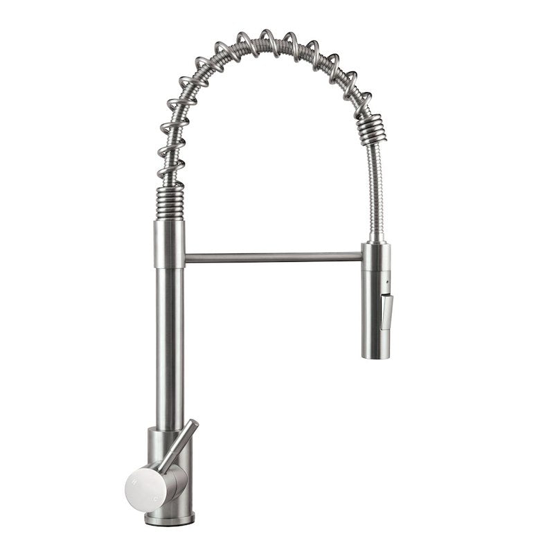 Lippert Components 719323 Coiled Pull-Down Stainless Steel Faucet — RV ...