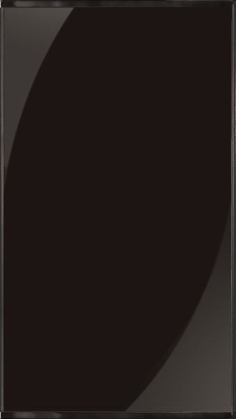 Black Acrylic lic Freezer Door Panel