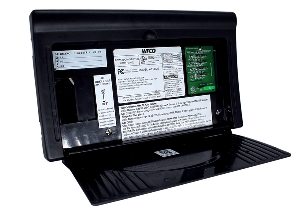 8700 Series Power Center 25A - Black