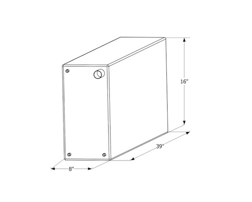 Fresh Water Tank WT2460 - 20 Gal