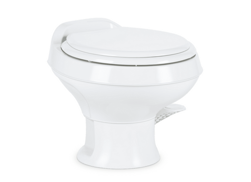 Dometic 302301671 Model 301 Toilet, Low Profile, White, Plastic - Young Farts RV Parts