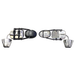 Prime Products 30-0083 - Dual Head XLR Ratchet Clip-On Mirror - Young Farts RV Parts