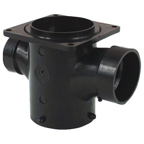 DOUBLE SANITARY TEE (REDU - Young Farts RV Parts