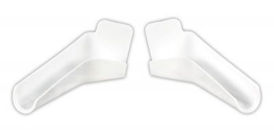 Thetford 94173 - Extended Rain Gutter Spouts, Polar White - Young Farts RV Parts