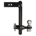 ADJ REC HITCH BLACK 12" - Young Farts RV Parts