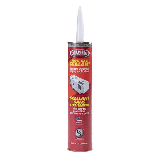Alpha Systems 862160 - Non - Sag Sealant 1010 - Low VOC - Beige - 10.3 oz - Young Farts RV Parts