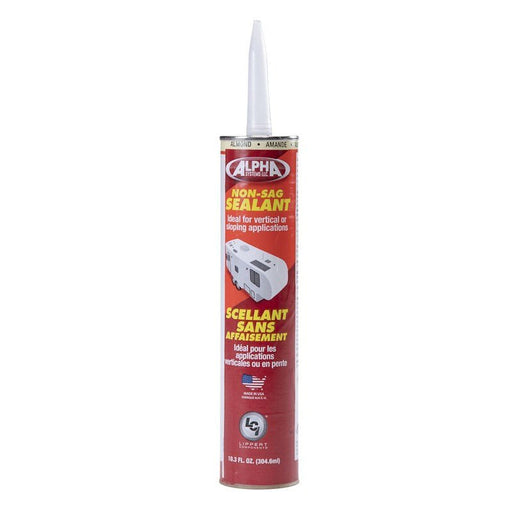 Alpha Systems 862161 - Non - Sag Sealant 1010 - Low VOC - Almond - 10.3 oz - Young Farts RV Parts