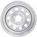 Americana Tire And Wheel 20537 Trailer Wheel Mini Modular Star Silver - 5 x 4.50 Inch Bolt Pattern - Young Farts RV Parts