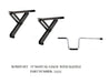 BAL RV 23222 Manual Trailer Stabilizer "C" Jack Stand, Set Of 2 - Young Farts RV Parts