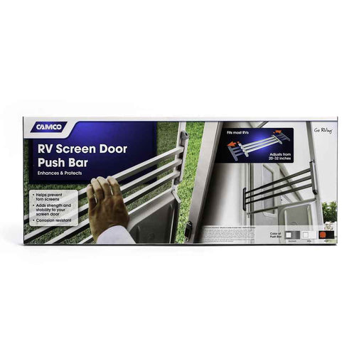 Black Screen Door Push Bar - Young Farts RV Parts