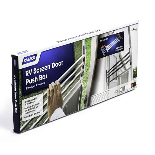 Black Screen Door Push Bar - Young Farts RV Parts