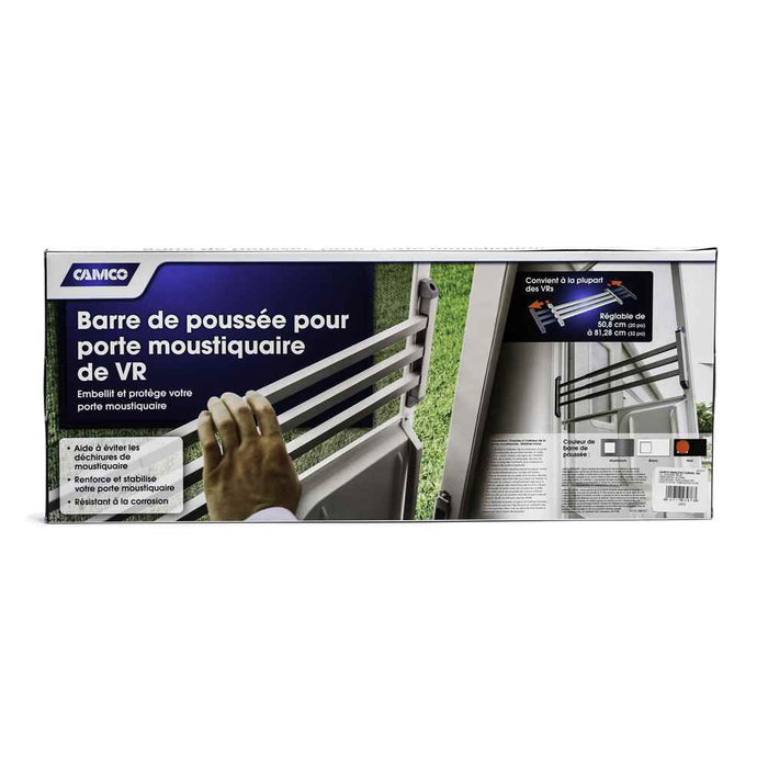 Black Screen Door Push Bar - Young Farts RV Parts