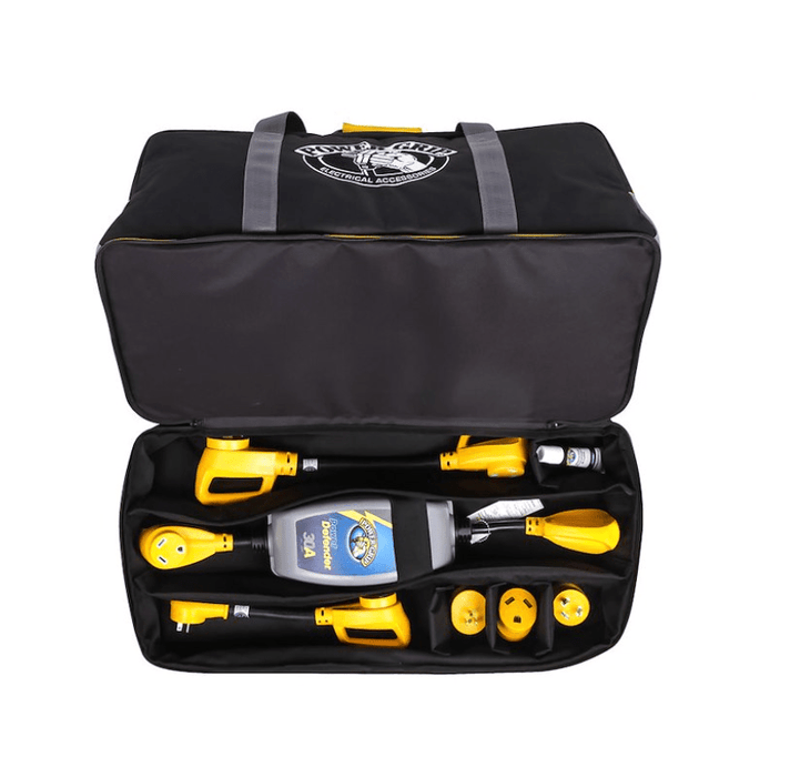 Camco 55014 Power Grip Power Cord Storage Storage Duffel - Young Farts RV Parts