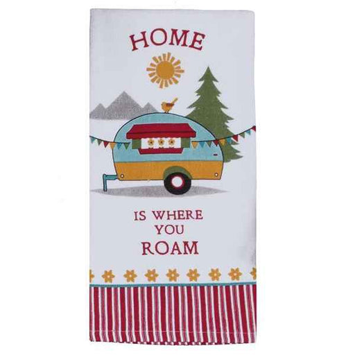 Camping Life Terry Kitchen Towel, 16" x 26", Various - Young Farts RV Parts