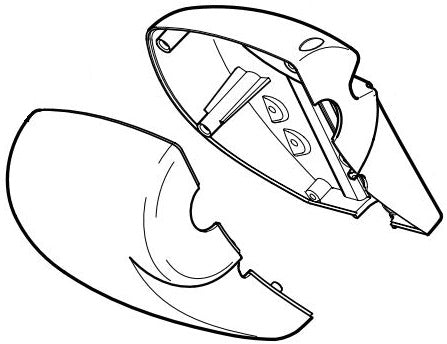 Carefree Eclipse Idler Cover Kit - R001325WHT - Young Farts RV Parts