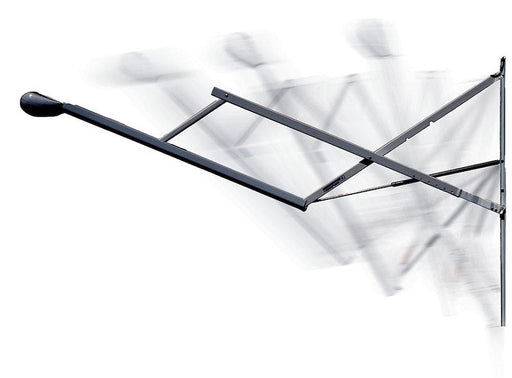 Carefree OVJVAPHW - Travel'R 8'L x 8'Ext. Black Aluminum Electric Patio Awning Arm Set - Young Farts RV Parts