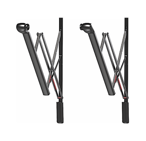 Carefree RV VXJE50HW Eclipse Awning Arm Full Set - Black - Young Farts RV Parts