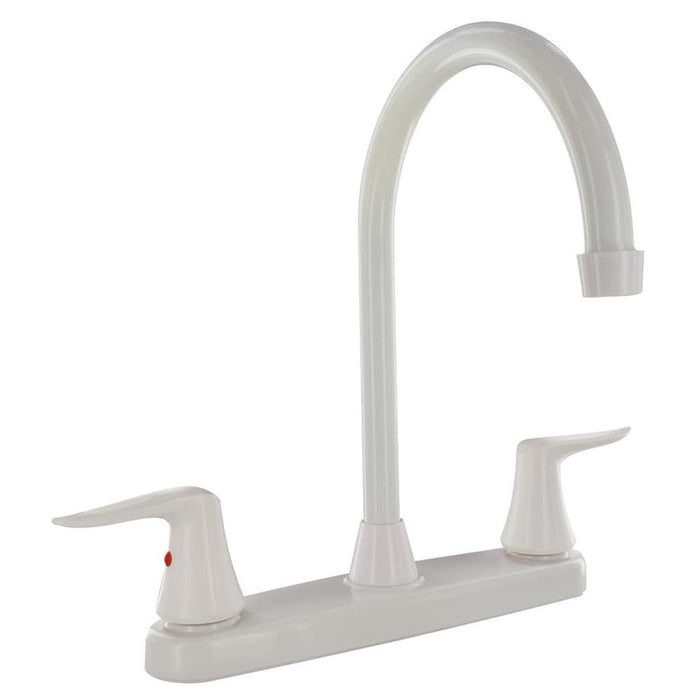 CATALINA 8 KITCHEN FAUCET WHITE - Young Farts RV Parts