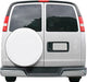 Classic Accessories 75110 OverDrive Custom Fit Spare Tire Cover, White, 24" - 25" - Young Farts RV Parts