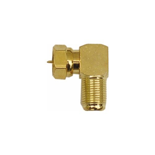 Coaxial Right Angle F Adapter - Young Farts RV Parts