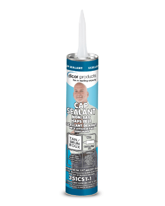 Dicor Corp. 351CST - 1 Cap Sealant Tan - Young Farts RV Parts