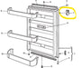 Dometic (2932670017) Beige Replacement Door Handle - Young Farts RV Parts