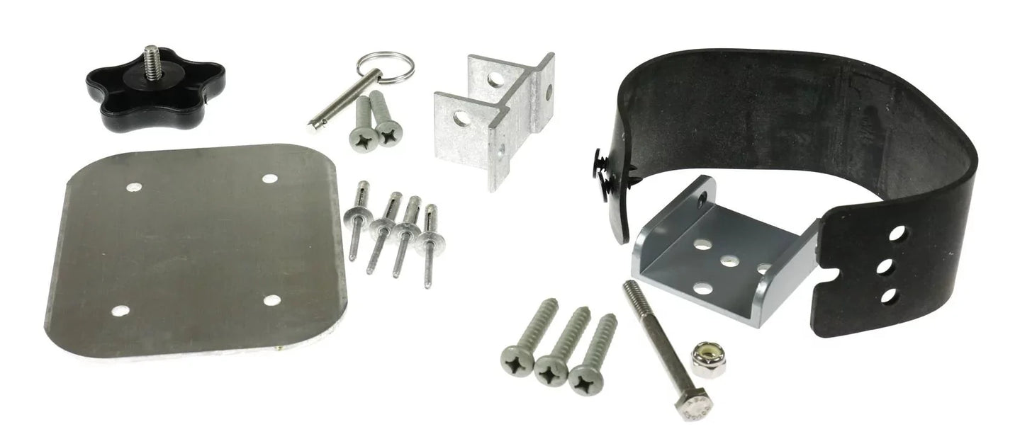 dometic 3312416000 *SPECIAL ORDER* KIT WALL BRACKET 90DEG BLACK main image 0