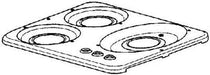 Dometic Stove Top Replacement For Wedgewood DV30 - White - 57115 - Young Farts RV Parts